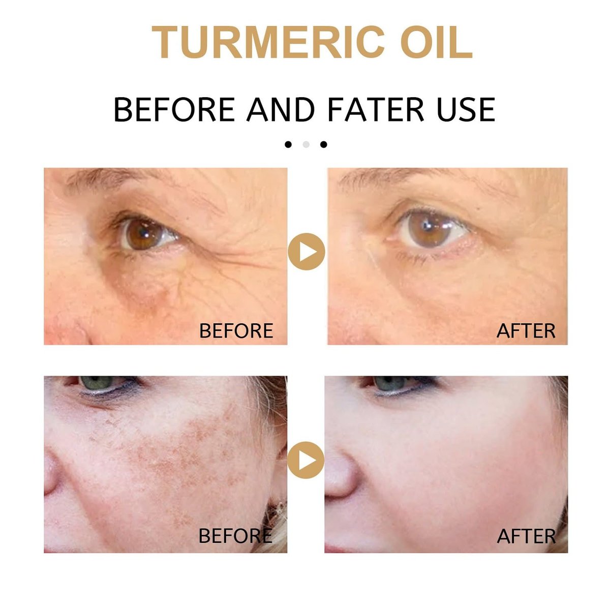 2 Pack Turmeric Dark Spot Corrector Serum Oil – Natural Brightening Face Serum for Dark Spots, Even Skin Tone, and Moisturizing Repair (30ml Each) - görsel 13