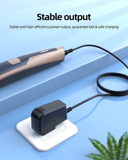 8V Power Cord Compatible with Philips Norelco HQ840 Multigroom Series 3000 MG3750 MG3750/60 MG3760 Charger Shaver Power Supply
