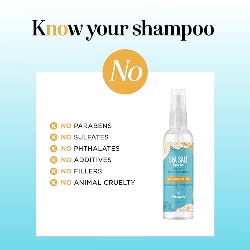 Sea Salt Spray for Hair Volume - Beach Waves Texturizing Spray for Women and Men, Extra Hold, Non-Sticky, 4 Fl Oz - görsel 14