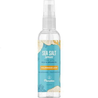 Sea Salt Spray for Hair Volume - Beach Waves Texturizing Spray for Women and Men, Extra Hold, Non-Sticky, 4 Fl Oz
