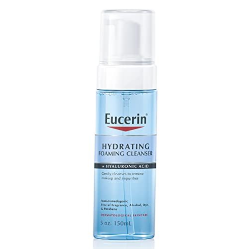 Eucerin Hydrating Foaming Daily Facial Cleanser with Hyaluronic Acid, 5 Fl Oz - görsel 2