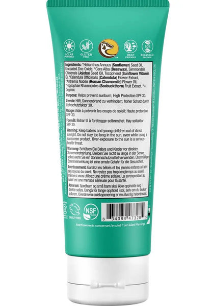 Badger Baby Clear Zinc Sunscreen SPF 30 - 87ml (3 oz) - Natural Mineral Sun Protection for Babies & Kids Avelisse