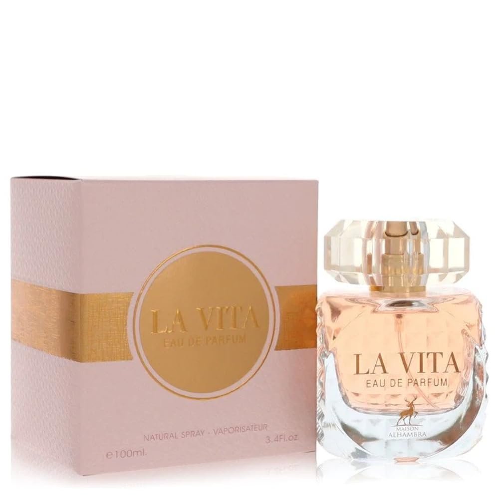 La Vita Eau de Parfum by Maison Alhambra – 3.4 oz (100 ml) Luxury Fragrance - görsel 1