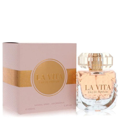 La Vita Eau de Parfum by Maison Alhambra – 3.4 oz (100 ml) Luxury Fragrance
