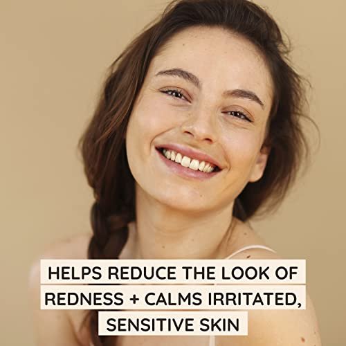 Aveeno Calm + Restore Redness Relief Foaming Cleanser – Gentle Daily Face Wash with Calming Feverfew, Hypoallergenic & Fragrance-Free, 6 fl. oz - görsel 3