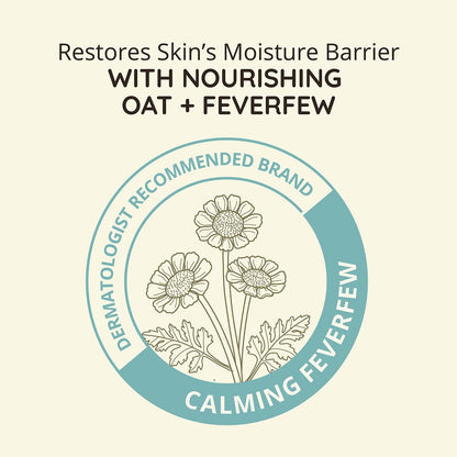Aveeno Calm + Restore Redness Relief Foaming Cleanser – Gentle Daily Face Wash with Calming Feverfew, Hypoallergenic & Fragrance-Free, 6 fl. oz
