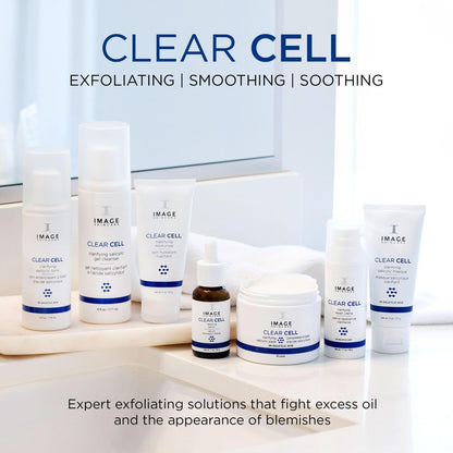 IMAGE Skincare CLEAR CELL Salicylic Clarifying Pads - Exfoliating Wipes for Oily & Prone Skin, 60 Count Avelisse