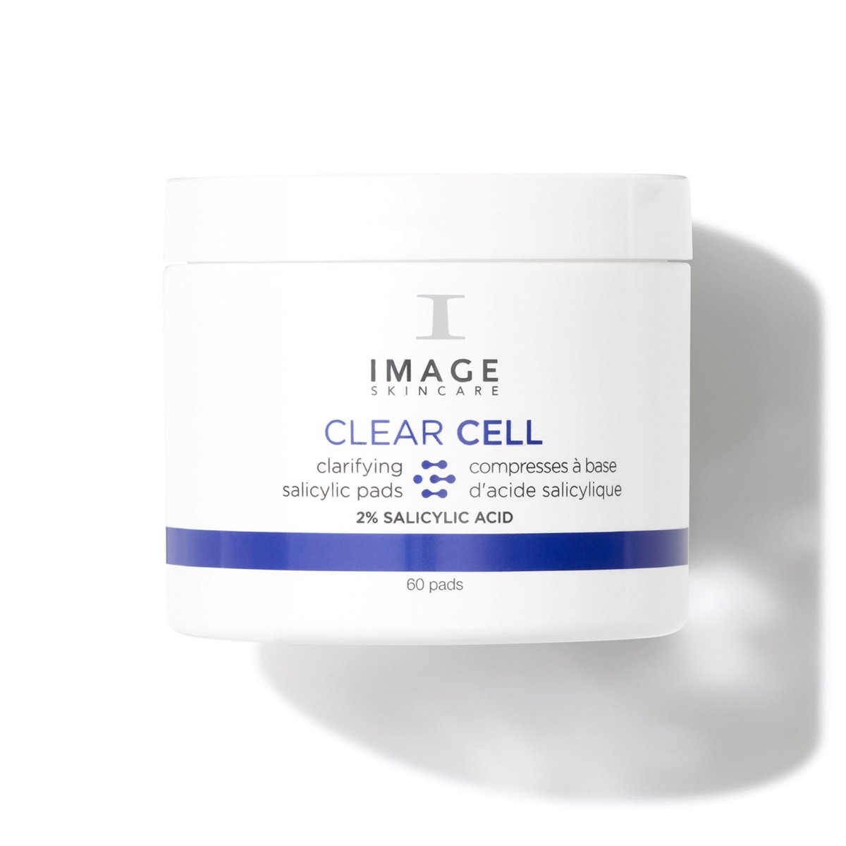IMAGE Skincare CLEAR CELL Salicylic Clarifying Pads - Exfoliating Wipes for Oily & Prone Skin, 60 Count Avelisse
