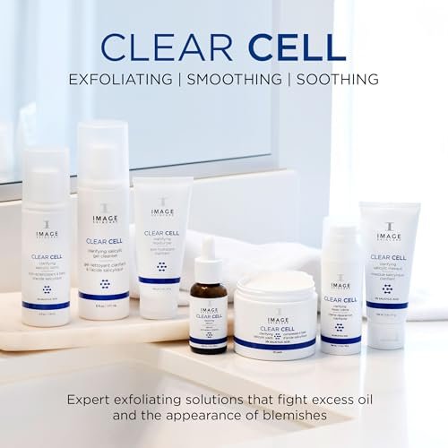 IMAGE Skincare CLEAR CELL Salicylic Clarifying Pads - Exfoliating Wipes for Oily & Prone Skin, 60 Count Avelisse