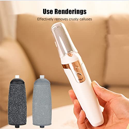 6-Pack Replacement Roller Heads for Flawless Pedi – Coarse & Fine Diamond Roller Refills Compatible with Finishing Touch Flawless Pedi - görsel 6