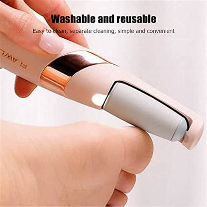 6-Pack Replacement Roller Heads for Flawless Pedi – Coarse & Fine Diamond Roller Refills Compatible with Finishing Touch Flawless Pedi
