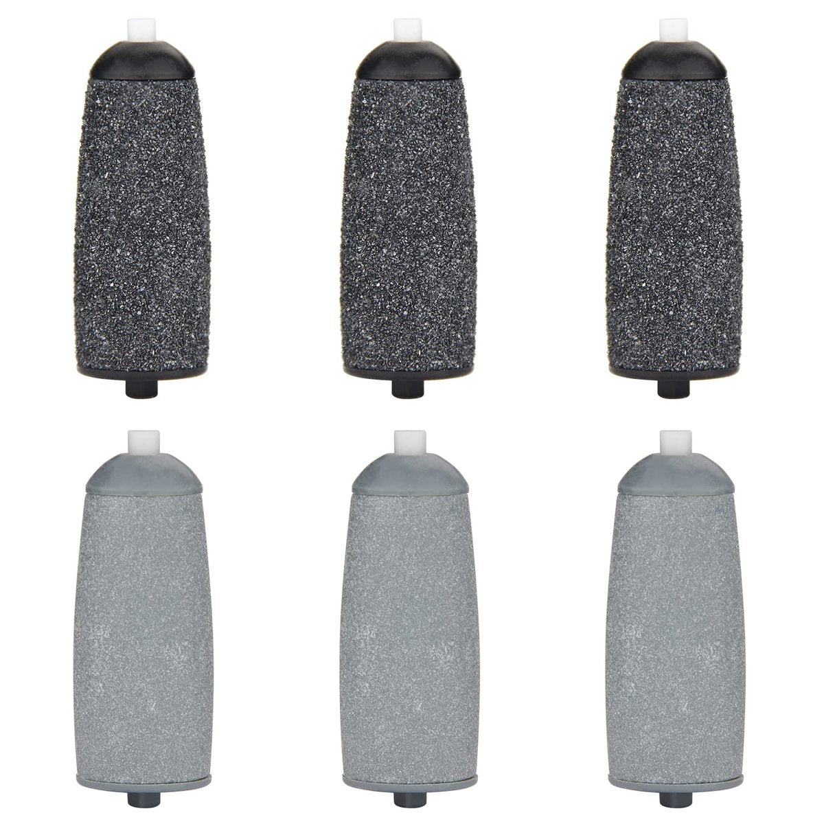 6-Pack Replacement Roller Heads for Flawless Pedi – Coarse & Fine Diamond Roller Refills Compatible with Finishing Touch Flawless Pedi - görsel 1