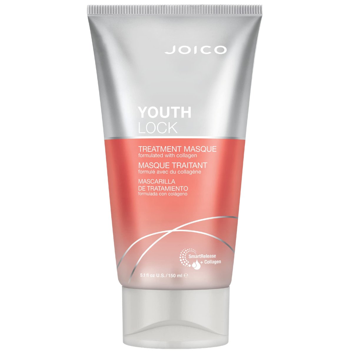 Joico YouthLock Treatment Masque with Collagen - Nourish, Soften, Strengthen & Protect Hair - Sulfate Free - 5.1 Fl Oz - görsel 1