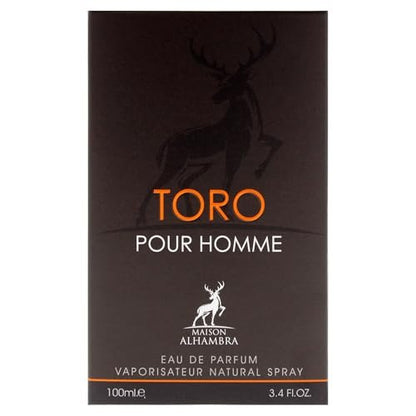 Toro by Maison Alhambra for Men - 3.4 oz Eau de Parfum Spray Avelisse