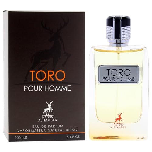 Toro by Maison Alhambra for Men - 3.4 oz Eau de Parfum Spray Avelisse