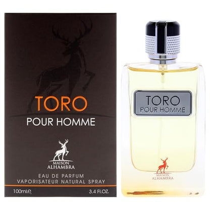 Toro by Maison Alhambra for Men - 3.4 oz Eau de Parfum Spray Avelisse