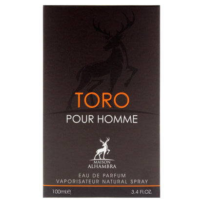 Toro by Maison Alhambra for Men - 3.4 oz Eau de Parfum Spray Avelisse