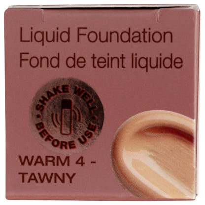 Mineral Fusion Warm 4 Liquid Foundation - Beige, 1 Fl Oz