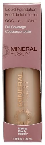 Mineral Fusion Cool 2 Liquid Foundation – Light, 1 fl oz - görsel 2