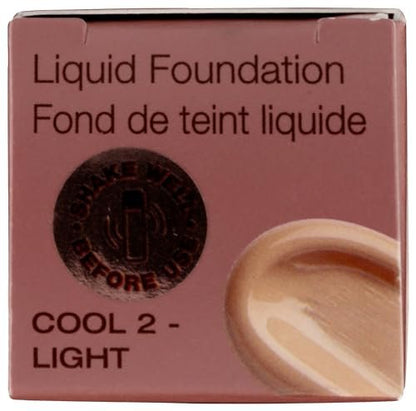 Mineral Fusion Cool 2 Liquid Foundation – Light, 1 fl oz