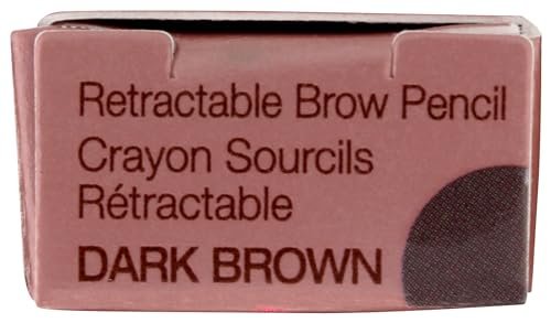 Mineral Fusion Dark Brown Retractable Brow Pencil – 0.003 oz Natural Eyebrow Color - görsel 5
