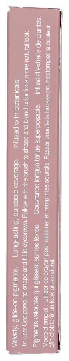 Mineral Fusion Dark Brown Retractable Brow Pencil – 0.003 oz Natural Eyebrow Color