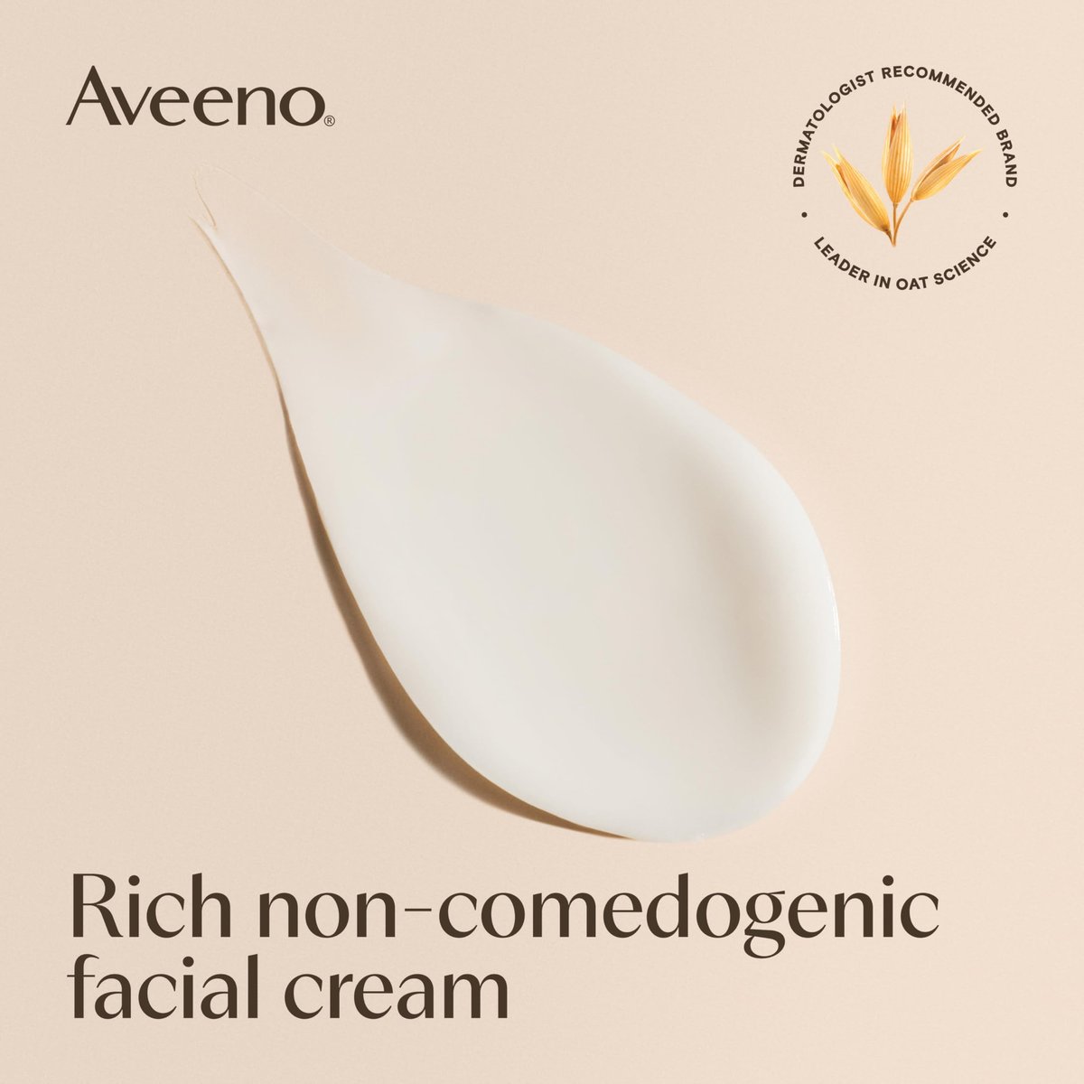 Aveeno Calm + Restore Facial Moisturizer for Redness Relief, Non-Comedogenic, Ceramide & Vitamin B5, Hypoallergenic, Fragrance-Free, 1.7 oz - görsel 5