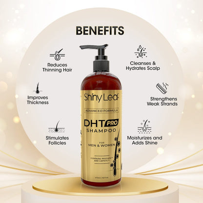 DHT Pro Shampoo and Conditioner Set - Advanced Hair Loss Solution with Procapil and Capixyl for Men and Women, Made in USA Avelisse