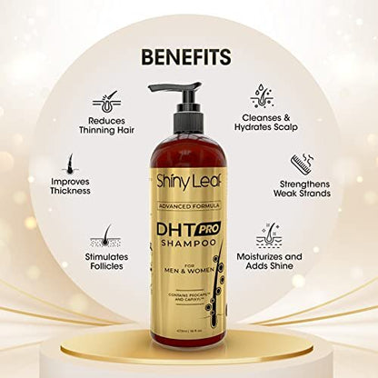 DHT Pro Shampoo and Conditioner Set - Advanced Hair Loss Solution with Procapil and Capixyl for Men and Women, Made in USA Avelisse