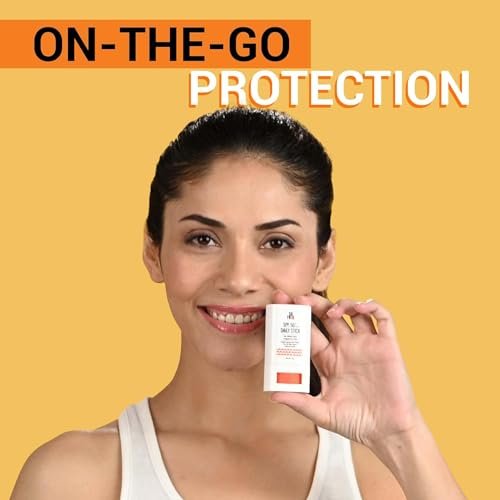 Sotrue SPF 50+ Daily Sunscreen Stick - Lightweight, Water Resistant, No White Cast, Broad Spectrum PA++++, Non Sticky Dewy Finish, Mess Free Sun Protection for Face & Body (15g) - görsel 14
