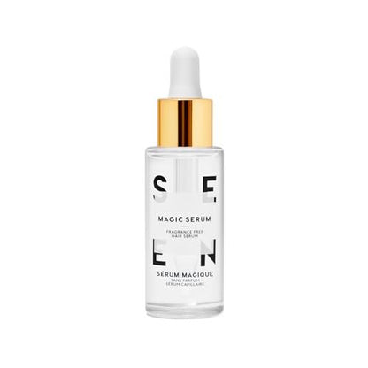 SEEN Magic Serum, Fragrance Free - Non-Comedogenic Hair Serum - Anti Frizz - Dermatologist-Developed - Safe for Sensitive, Eczema & Acne Prone Skin, 1 Fl Oz Avelisse
