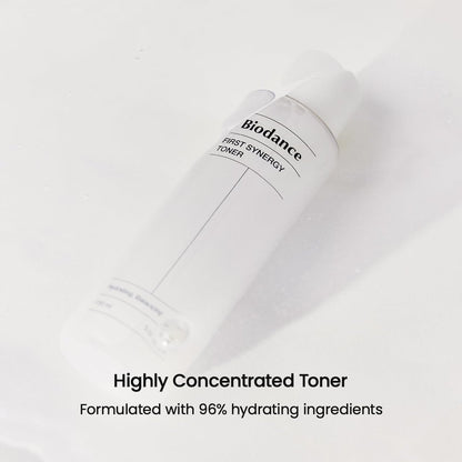 Biodance First Synergy Toner – Moisturizing & Skin Balancing Facial Toner with Hyaluronic Acid, 5.07 fl.oz (150ml) Avelisse