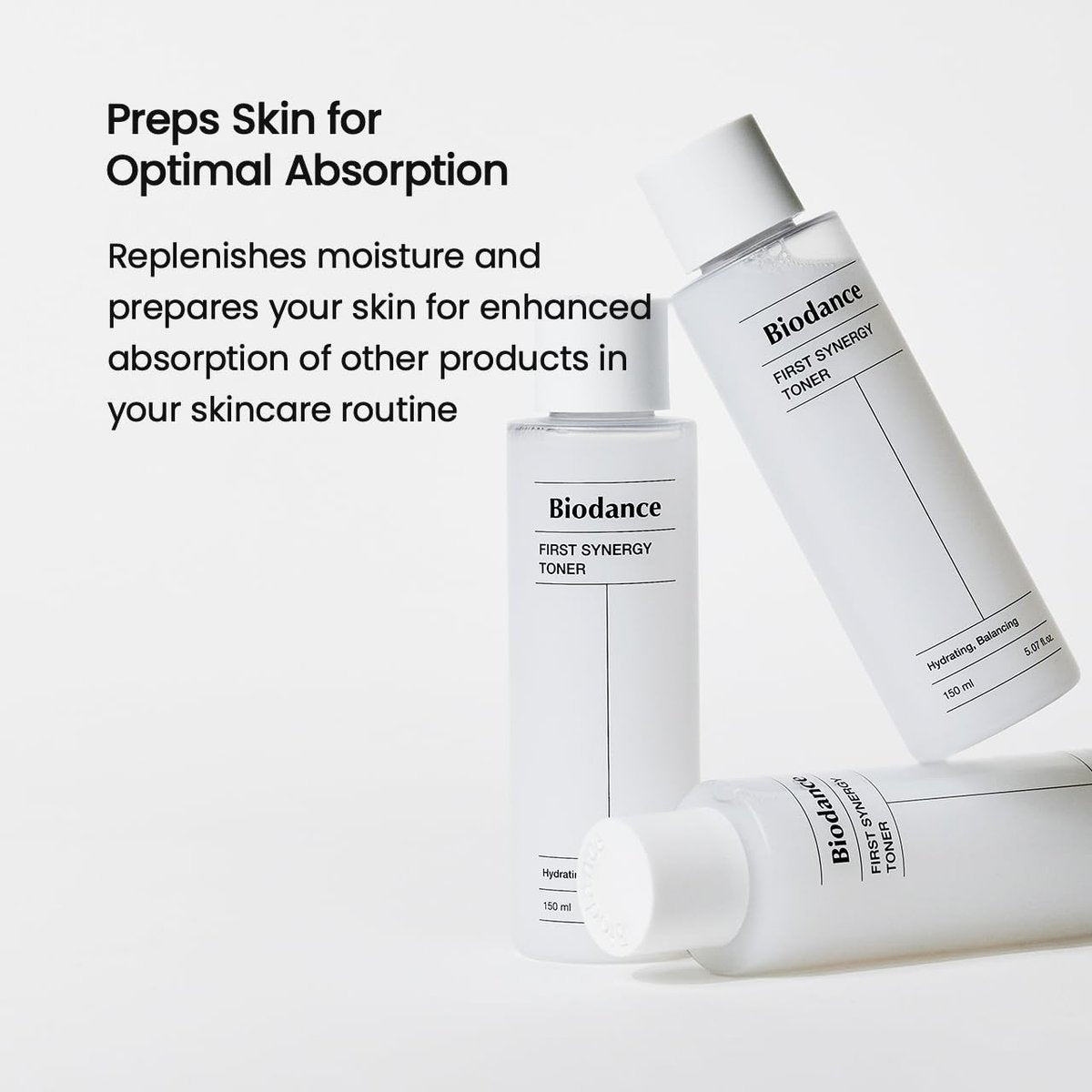 Biodance First Synergy Toner – Moisturizing & Skin Balancing Facial Toner with Hyaluronic Acid, 5.07 fl.oz (150ml) Avelisse