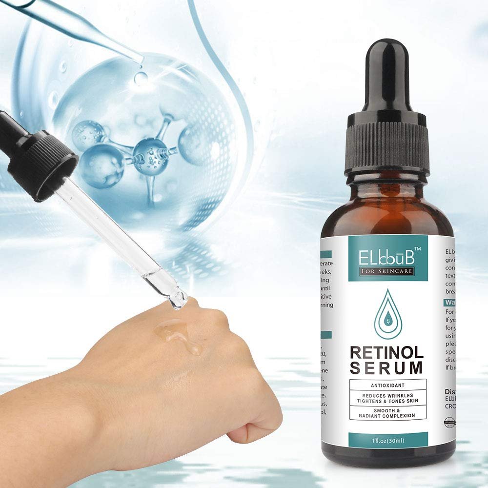 ELBBUB Day-Night Anti Aging Vitamin C Serum & Retinol Serum for Face with Retinol & Amino Acids – Boost Skin Collagen, Hydrate & Plump Skin Facial Serum - görsel 9