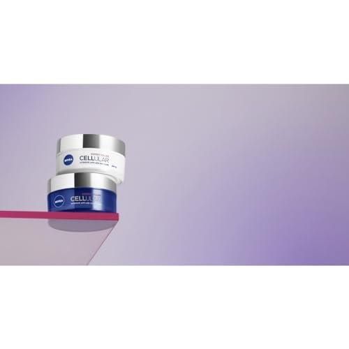 NIVEA Cellular Expert Filler Anti-Age Day & Night Face Cream Set – 2 × 50 ml – Deep Hydration, Firming & Wrinkle-Filling Moisturiser for Mature & All Skin Types - görsel 8