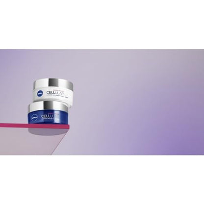 NIVEA Cellular Expert Filler Anti-Age Day & Night Face Cream Set – 2 × 50 ml – Deep Hydration, Firming & Wrinkle-Filling Moisturiser for Mature & All Skin Types