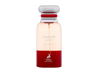 Maison Alhambra Forbidden Love – Gourmand, Fruity, Amber, Sweet – Eau de Parfum Spray Long-Lasting Fragrance for Unisex, 2.7 oz / 80 ml