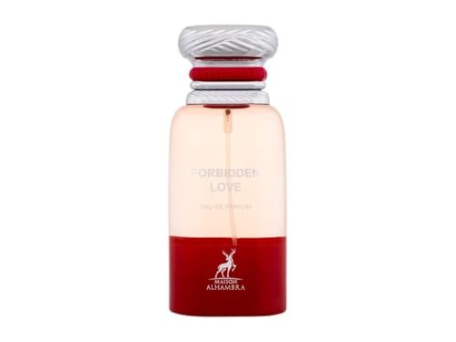 Maison Alhambra Forbidden Love – Gourmand, Fruity, Amber, Sweet – Eau de Parfum Spray Long-Lasting Fragrance for Unisex, 2.7 oz / 80 ml - görsel 4