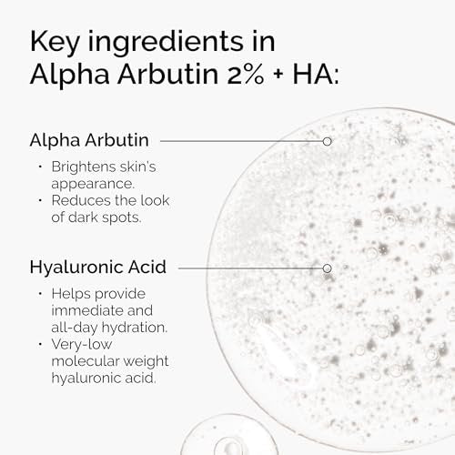 The Ordinary The Bright Set: 3-Step Regimen for Radiant, Even Skin Tone with Glycolic Acid 7% Exfoliating Toner, Alpha Arbutin 2% + HA, and Caffeine Solution 5% + EGCG Avelisse