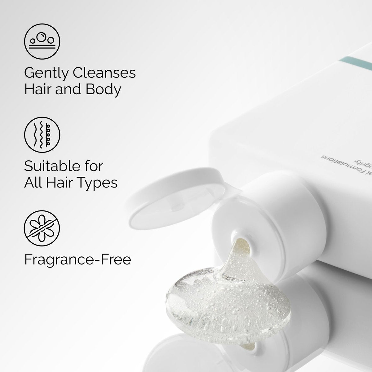 The Ordinary Sulphate 4% Cleanser for Body and Hair – Gentle Fragrance-Free Shampoo and Body Wash, 8.1 fl oz - görsel 5