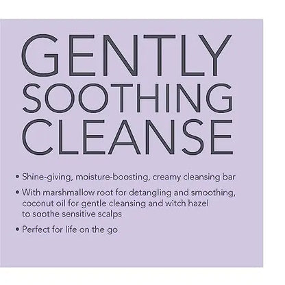 White Hot Gloss Bar Shampoo Solid Shampoo Bar (2 x 60g) for Bright Shine & Silky Soft Silver White Hair Avelisse