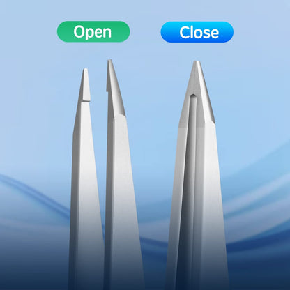 Velodios Pointed Tweezers for Women Facial Hair – Professional Stainless Steel Tweezers for Eyebrow, Chin Hair & Ingrown Hair Removal