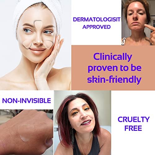 ENROSLU Face Wrinkle Patches 256Pcs - Clear Reusable Anti-Wrinkle Pads for Overnight Fine Line Removal - Smooth Eye, Mouth & Forehead - Train Facial Muscles for Smoother Skin - görsel 12