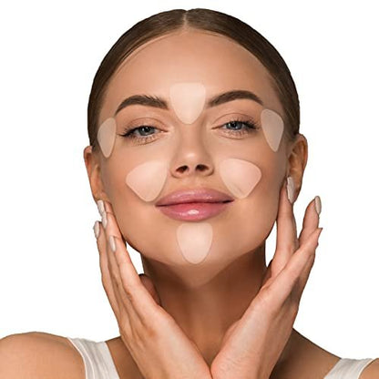 ENROSLU Face Wrinkle Patches 256Pcs - Clear Reusable Anti-Wrinkle Pads for Overnight Fine Line Removal - Smooth Eye, Mouth & Forehead - Train Facial Muscles for Smoother Skin