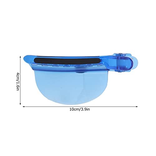 Professional Heat Speed Separator Hair Clip - Non-Slip K Tip Hair Extensions Tool with 7 Teeth for Home Salon Wig Extension (Blue) - görsel 13