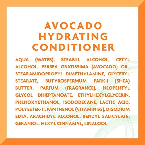 Cantu Avocado Hydrating Silicone-Free Conditioner with Pure Shea Butter, 13.5 oz (Pack of 2) Avelisse