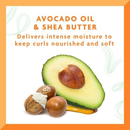 Cantu Avocado Hydrating Silicone-Free Conditioner with Pure Shea Butter, 13.5 oz (Pack of 2) Avelisse