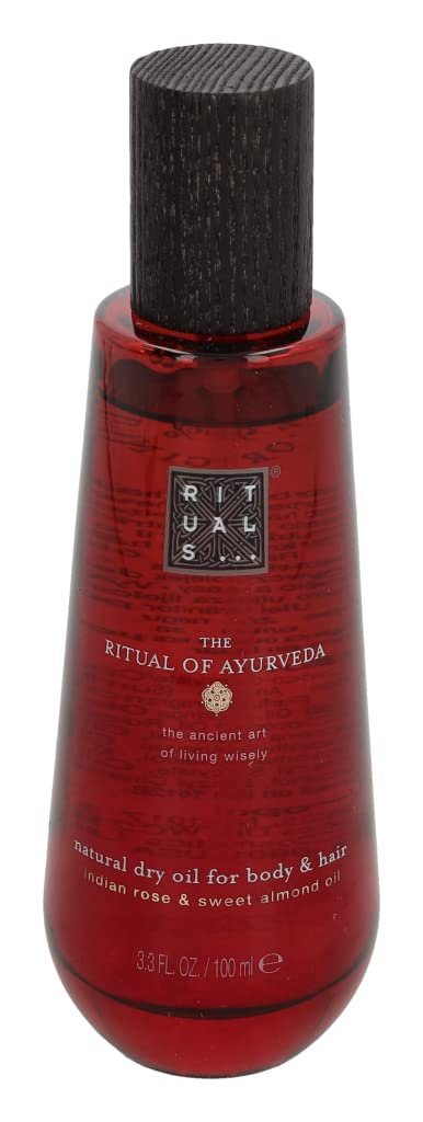 Rituals The Ayurveda Dry Oil for Body & Hair - 100ml / 3.3oz - Nourishing Ayurvedic Dry Oil - görsel 1