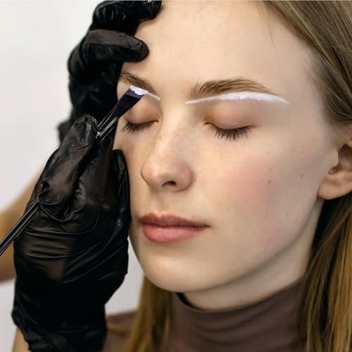 Brow Mapping Kit with White Brow Paste (Large 15g Bottle), White Brow Mapping String (30m), and 2 Eyebrow Brush Set for Microblading Supplies, PMU Supplies, Brow Brush Microblading Kit Avelisse