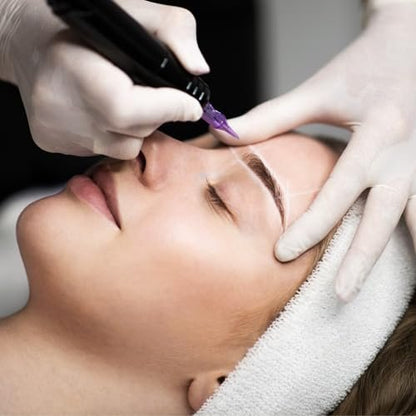 Brow Mapping Kit with White Brow Paste (Large 15g Bottle), White Brow Mapping String (30m), and 2 Eyebrow Brush Set for Microblading Supplies, PMU Supplies, Brow Brush Microblading Kit Avelisse